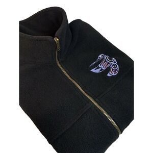Native‎ Northwest Fleece Vest Men's M Black Warm Cozy